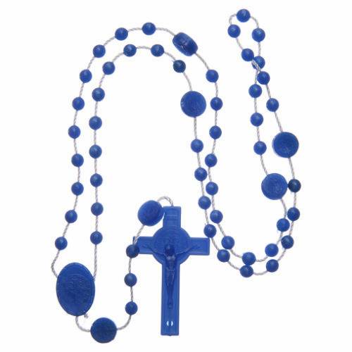 Rosary in nylon Saint Benedict