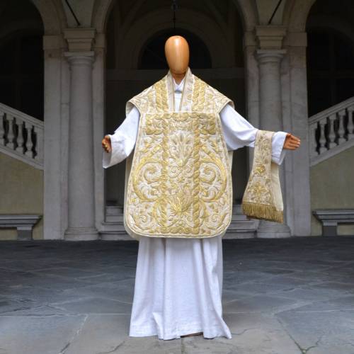 Restoration of Chasuble with its Stole and Maniple