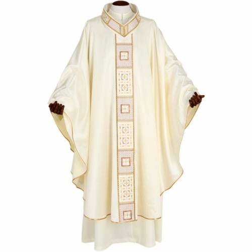 Chasuble "Sinai" with Geometric Decorations