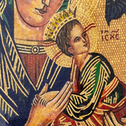 Mosaic - Mother of God of Continuous Help - 140x100 