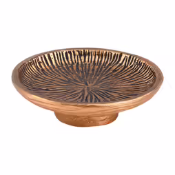 Incense bowl coloured aluminium