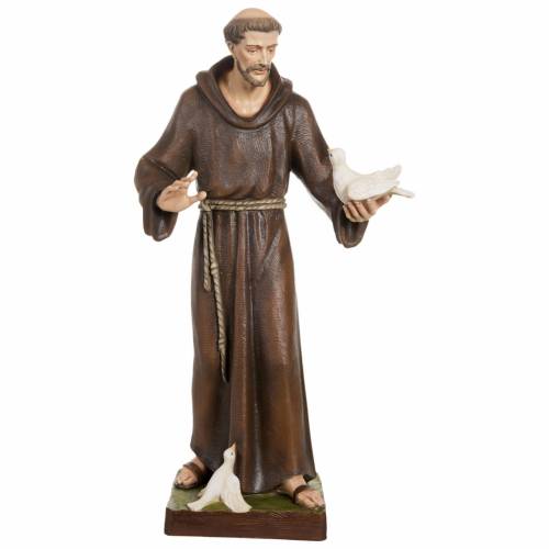 ŚWIĘTY FRANCISZEK Z ASYŻU Z WŁÓKNA SZKLANEGO