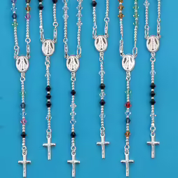 Rosary with Conical Crystals
