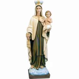 MADONNA SZKAPLERZNA Z WŁÓKNA SZKLANEGO