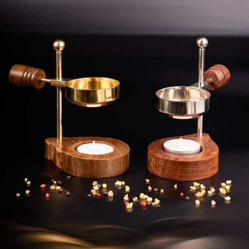 Incense burner adjustable H 12 cm