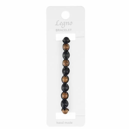Single Decade Rosary - Volcanic Lava Beads - 6 mm