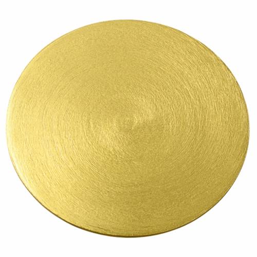 Coaster Alu gold D 10 cm