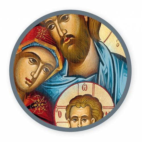 Greek icon Holy Family