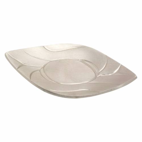 Oval candle plate 6x4 cm