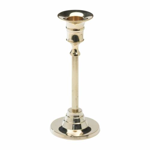 Candlestand brass H 16 cm