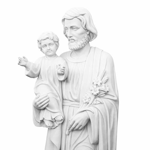 Statue of  St. Joseph with Child - 120 cm