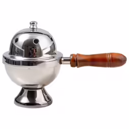 Brass Incence pan with wooden handle
