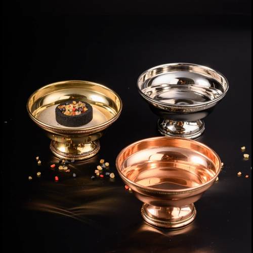 Incense bowl brass