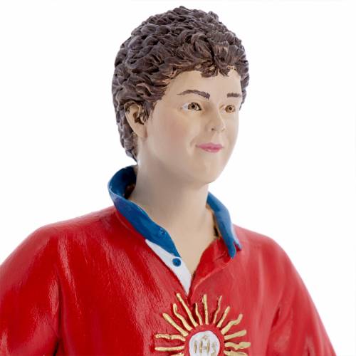 Figurka Karola Acutisa z Kolorowego Marmurowego Proszku