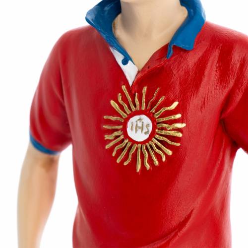 Figurka Karola Acutisa z Kolorowego Marmurowego Proszku