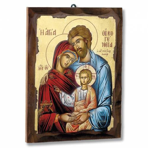 Greek icon Holy Family