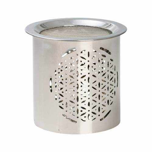 Incense burner of steel