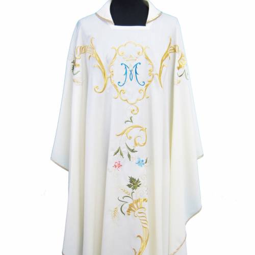 Maryjna Wełniana Kasula 1041