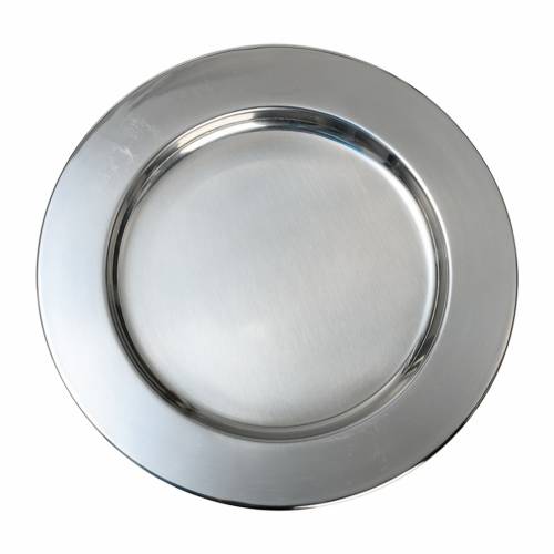 Piattino per candela in acciaio inox