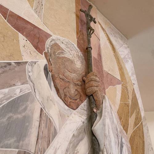 Mozaika Święty Jan Paweł II