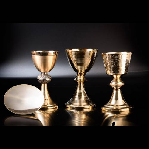 Chalice with paten H 21 cm