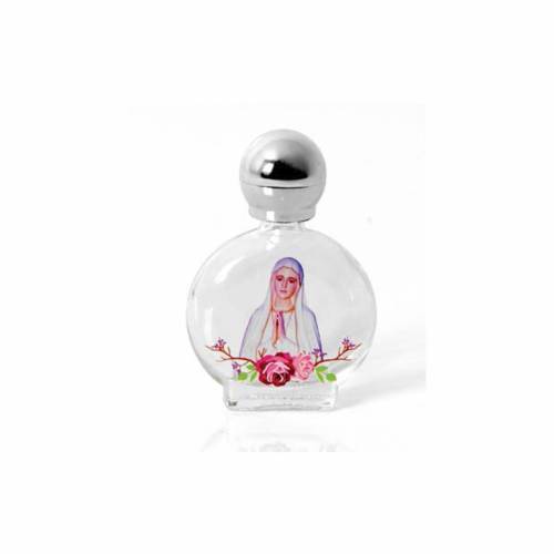 Holy water bottle with Our Lady of Fatima