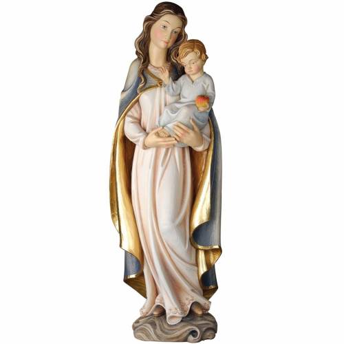Virgin Mary with Baby and apple - 20 cm
