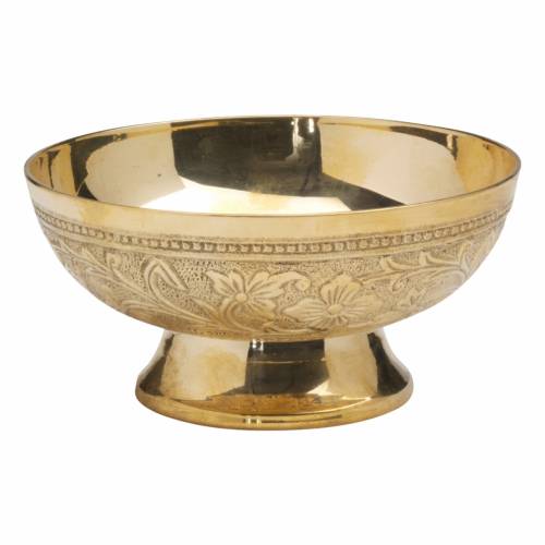 Incense bowl with flowers