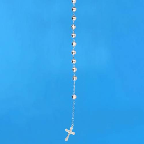 Shiny rosary bracelet