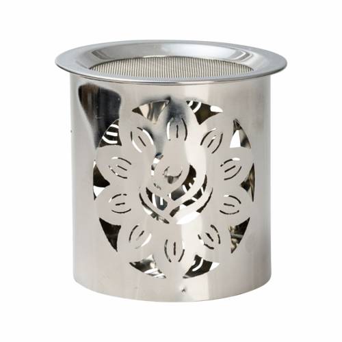 Incense burner floral pattern