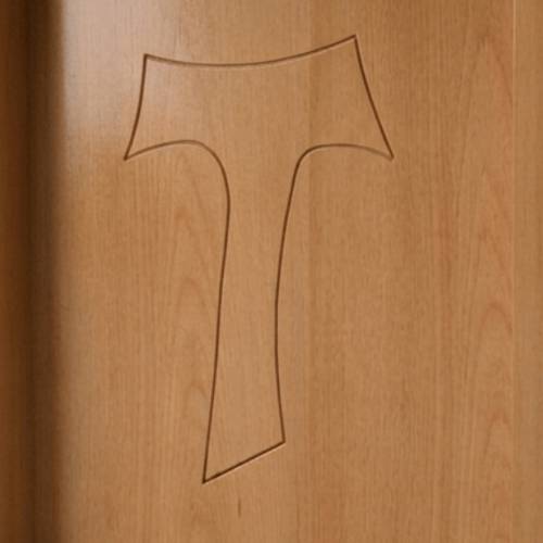 Altar of wood with Tau cross - Art. 740