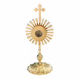 Reliquary gold plated H 32 cm