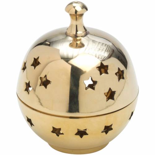 Spherical incense burner