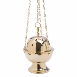 Gold coloured Thurible