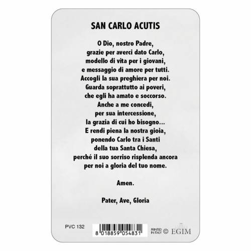 Karta PVC Karol Acutis