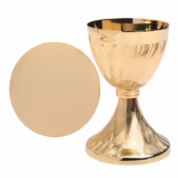 Kielich z Pateną Złoconą H 17 cm