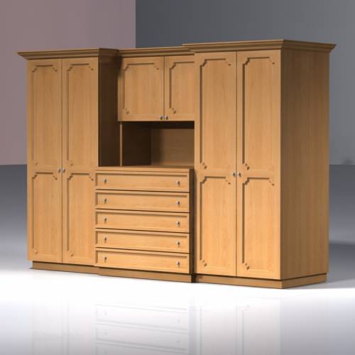 Zakrystia Drewniana - Mod. Ottocento
