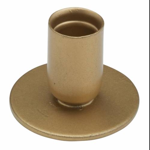 Portacandele in ferro oro H 4,5 cm