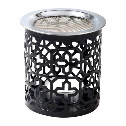 Incense burner of iron crosses