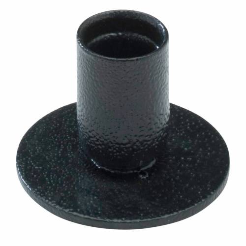 Portacandele in ferro lucido H 4,5 cm