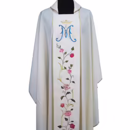 Biała Maryjna Kasula 1022