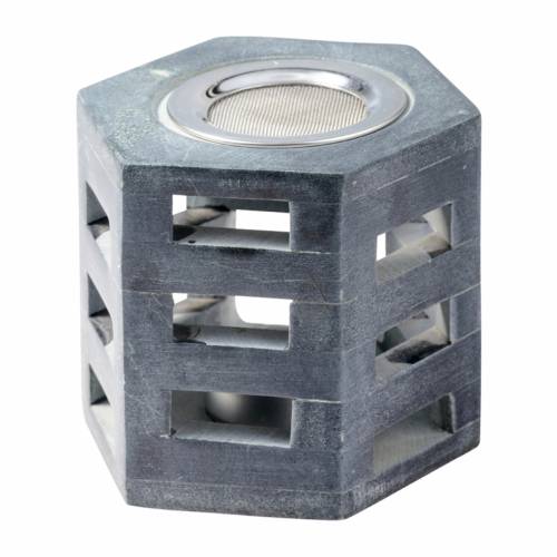 Hexagonal incense burner
