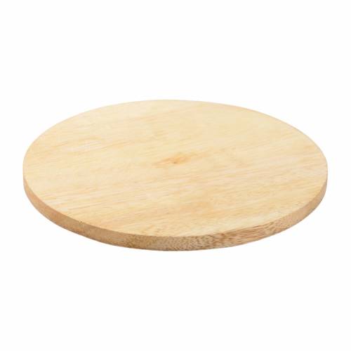 natural wood coaster D 10 cm