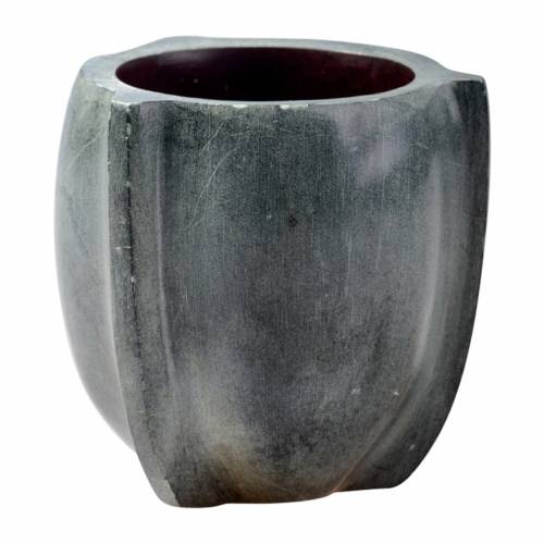 Dark grey incense bowl 