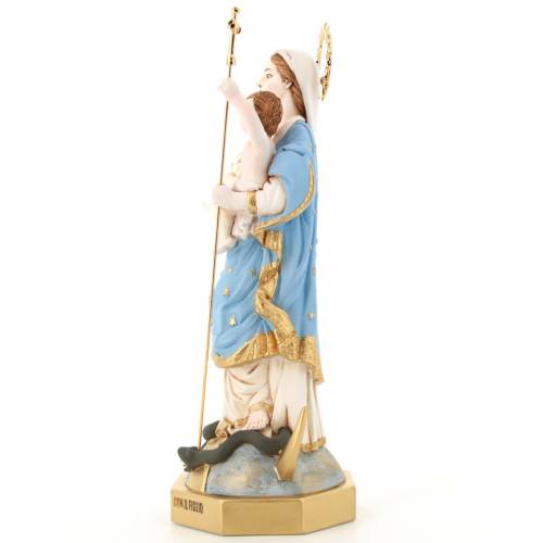Figurka Maryi Niepokalanej z Kolorowego Marmurowego Proszku