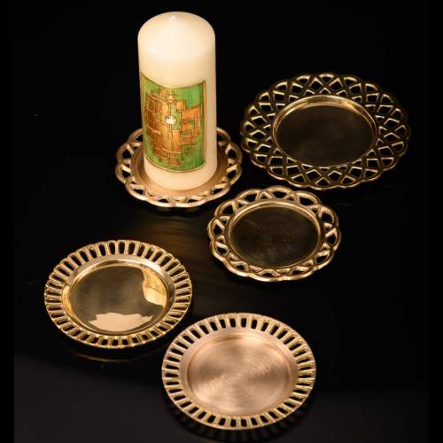 Brass Coaster D 11 cm