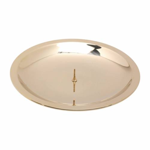 Portacandela ottone con punta D 13 cm