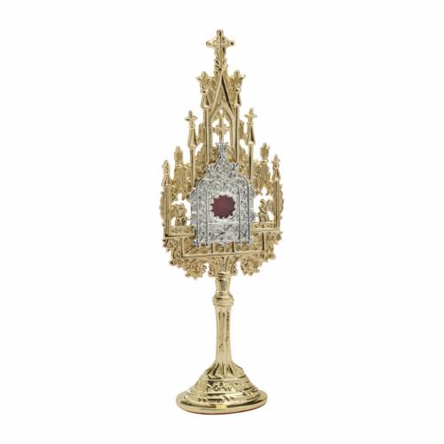 Relikwiarz Złocony H 22,5 cm