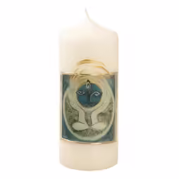 Candela Artistica Guarigione H 15 cm D 6 cm