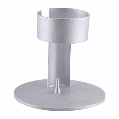 Aluminium candle stand D 4 cm